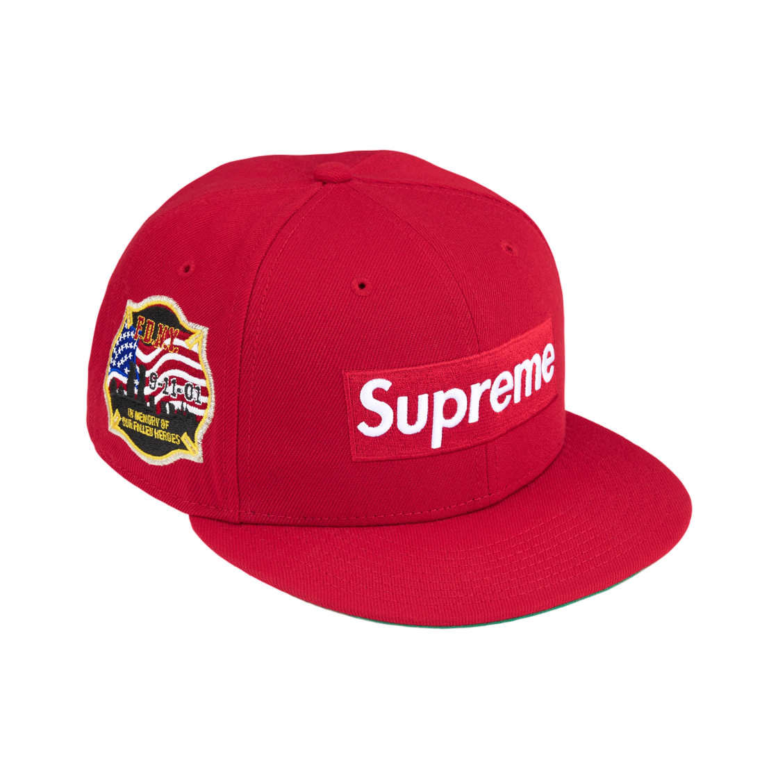 - Supreme x FDNY Box Logo New Era Red - 26FW