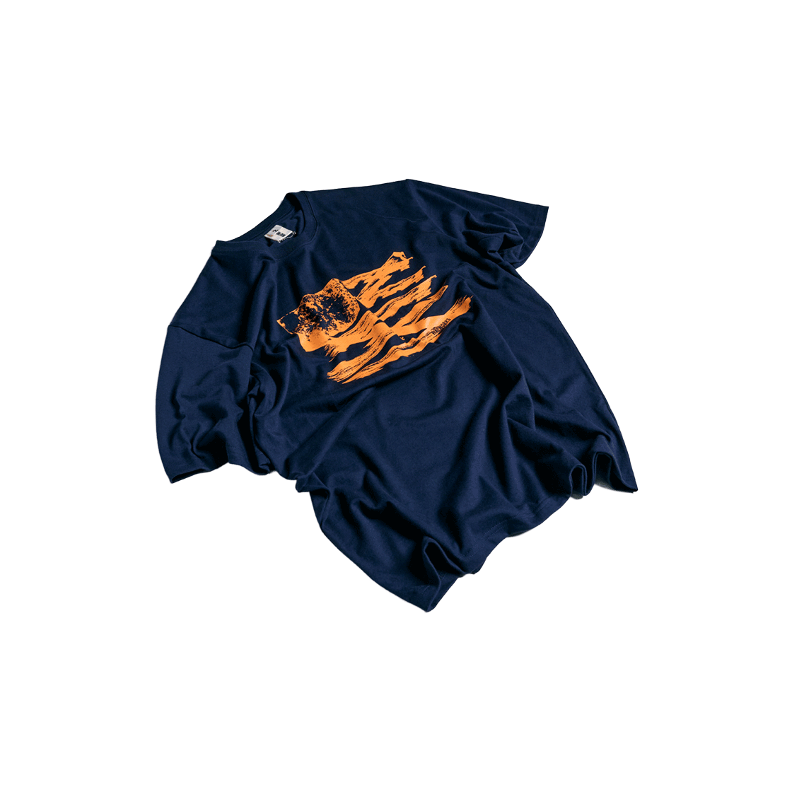 왑웍스 컴뱃 플러그 티셔츠 네이비(Wapworks Combat Flag T Navy)