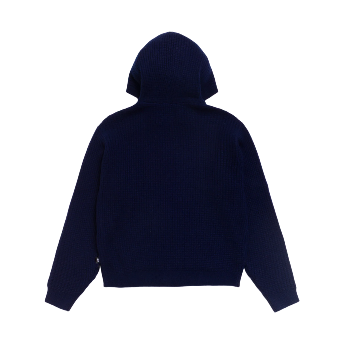 스투시 와플 캐시미어 집 후드 스웨터 딥 네이비(Stussy Waffle Cashmere Zip Hood Sweater Deep Navy) - 2