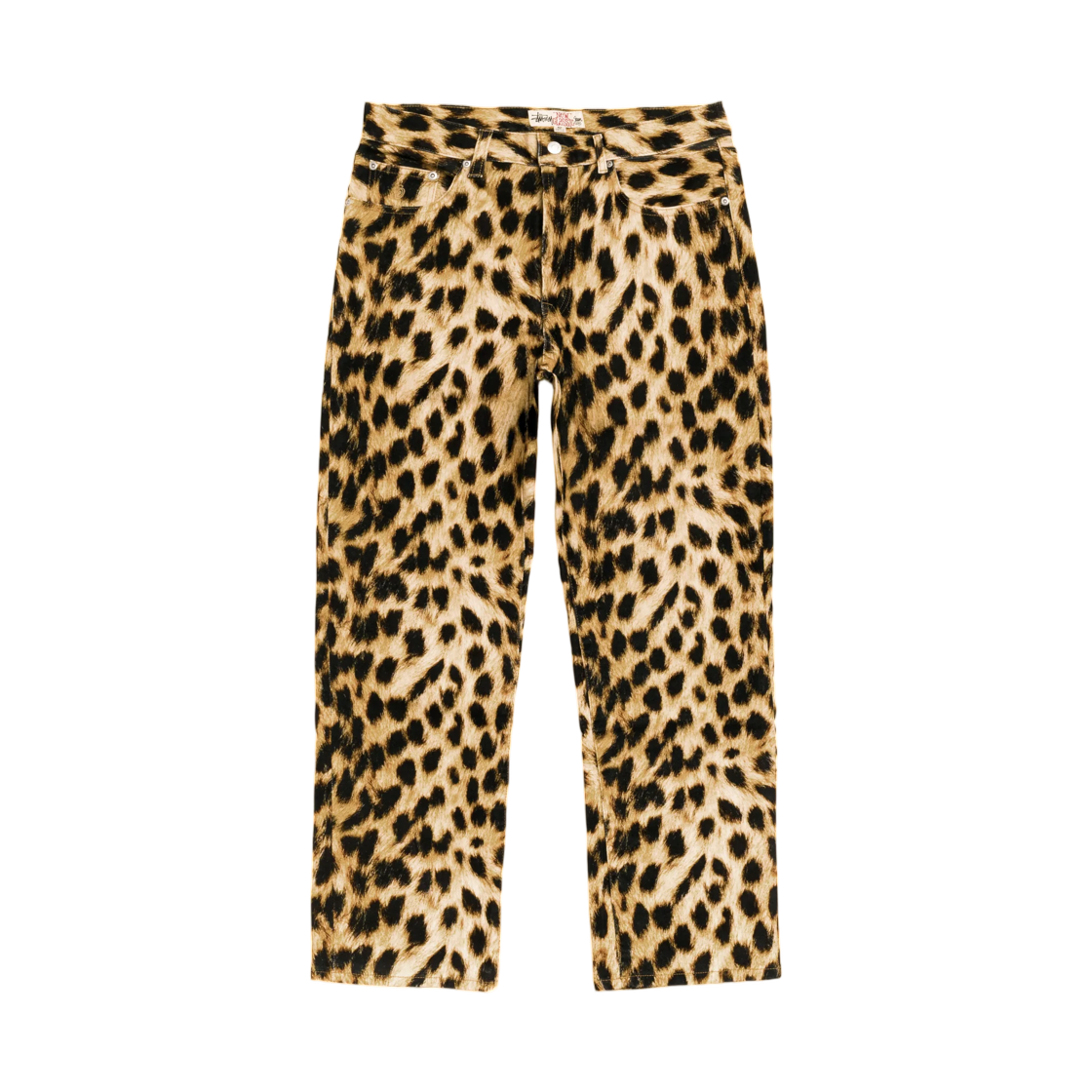 116787 Stussy New Classic Jean Denim Cheetah