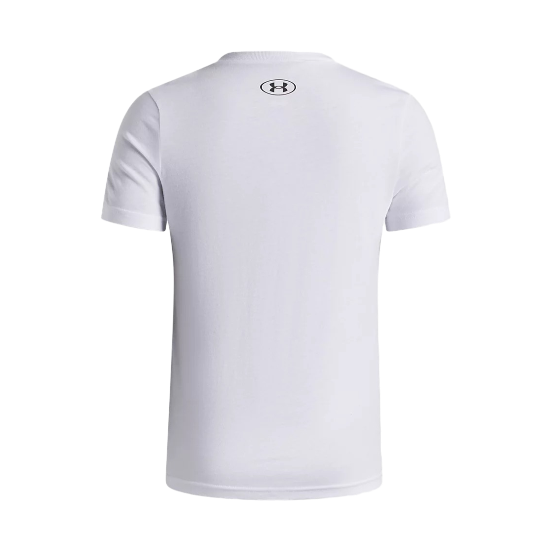 (키즈) 언더아머 패치 팩 숏슬리브 티셔츠 화이트 블랙((Kids) Under Armour Patch Pack Short Sleeve T-Shirt White Black) - 2