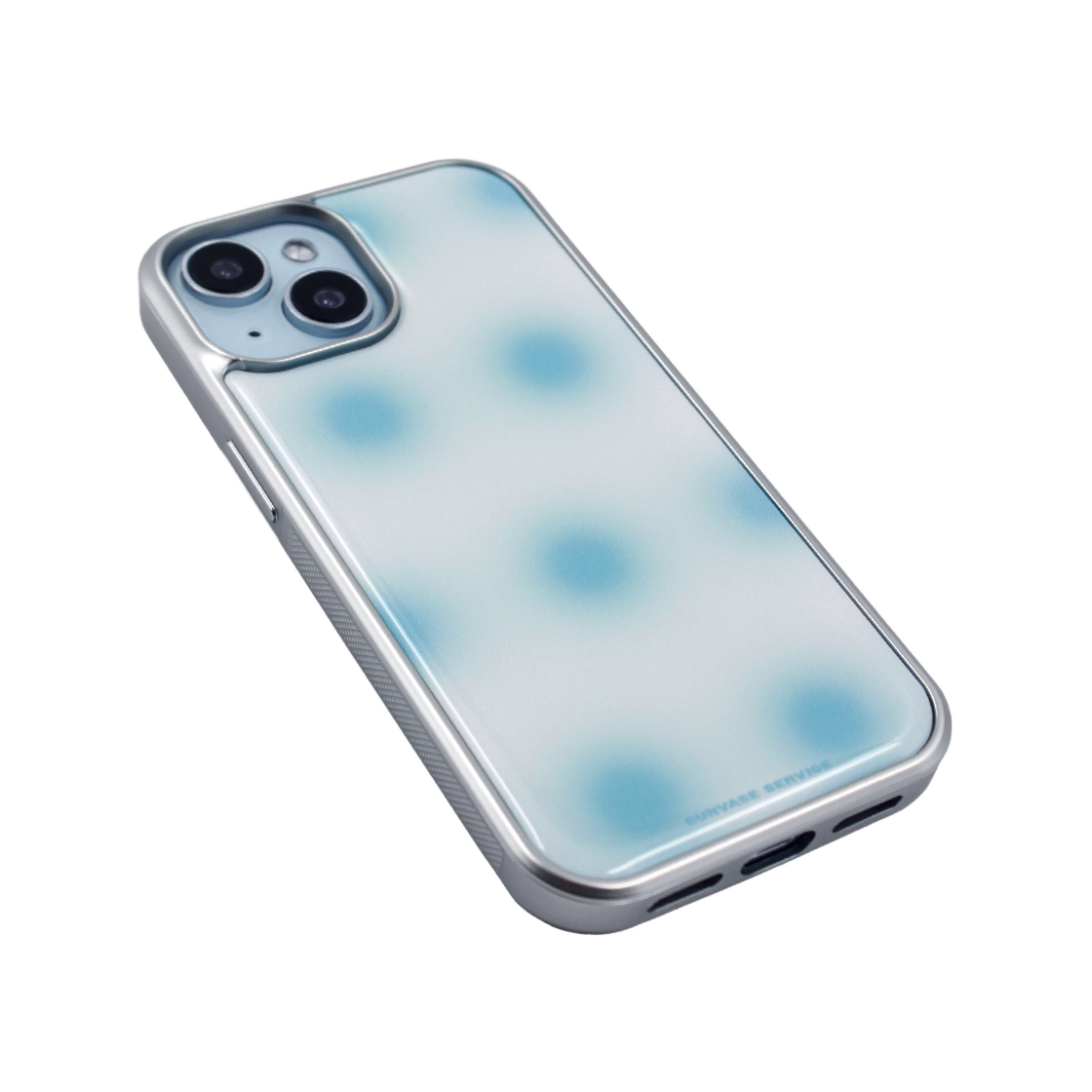 선베이스서비스 썬 도트 케이스 베이비 블루 (실버 에폭시) 갤럭시(sunvase service SUN DOT CASE_BABY BLUE (silver epoxy) Galaxy) - 2