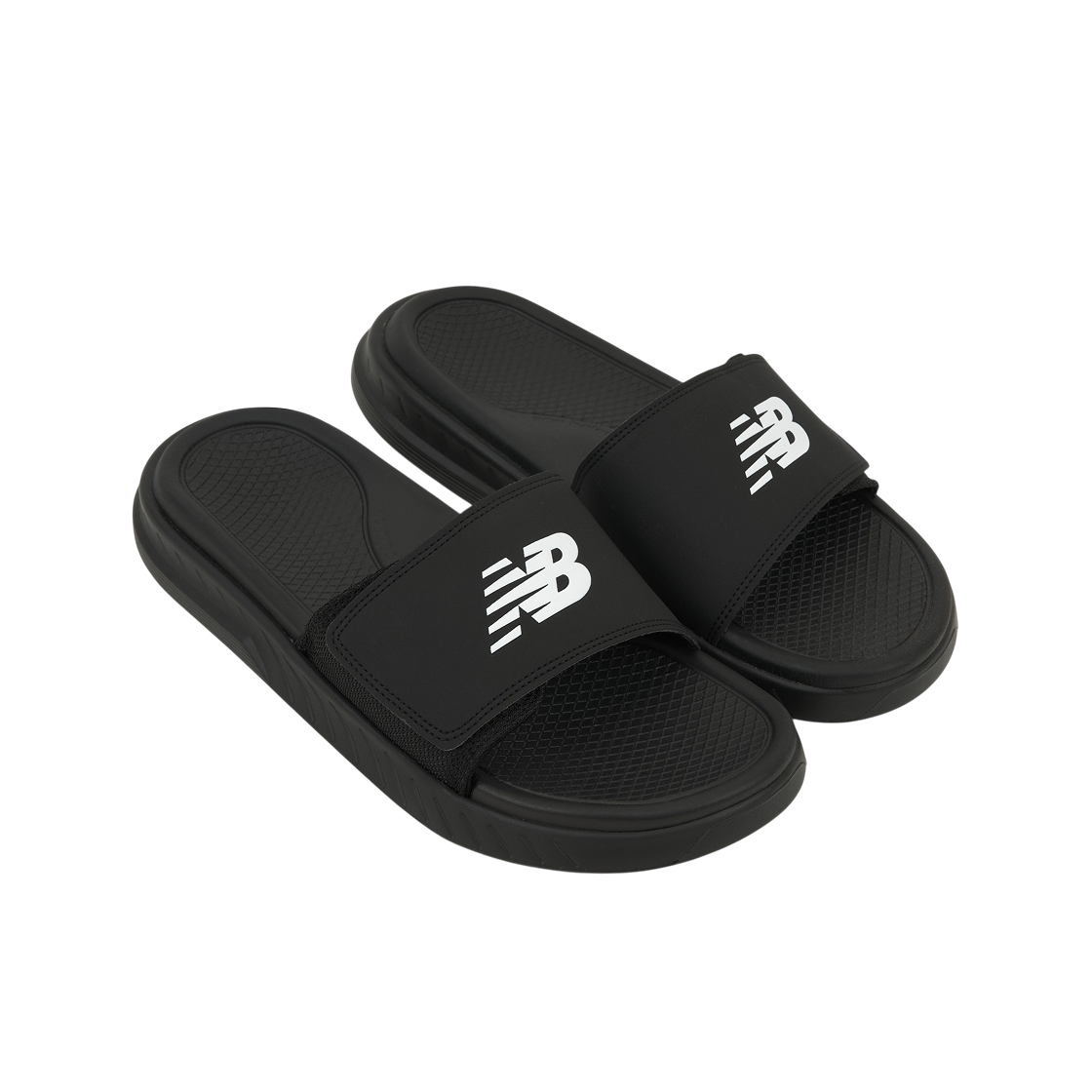 뉴발란스 쿠셔닝 슬라이드 블랙(New Balance Cushioning Slide Black) - 4