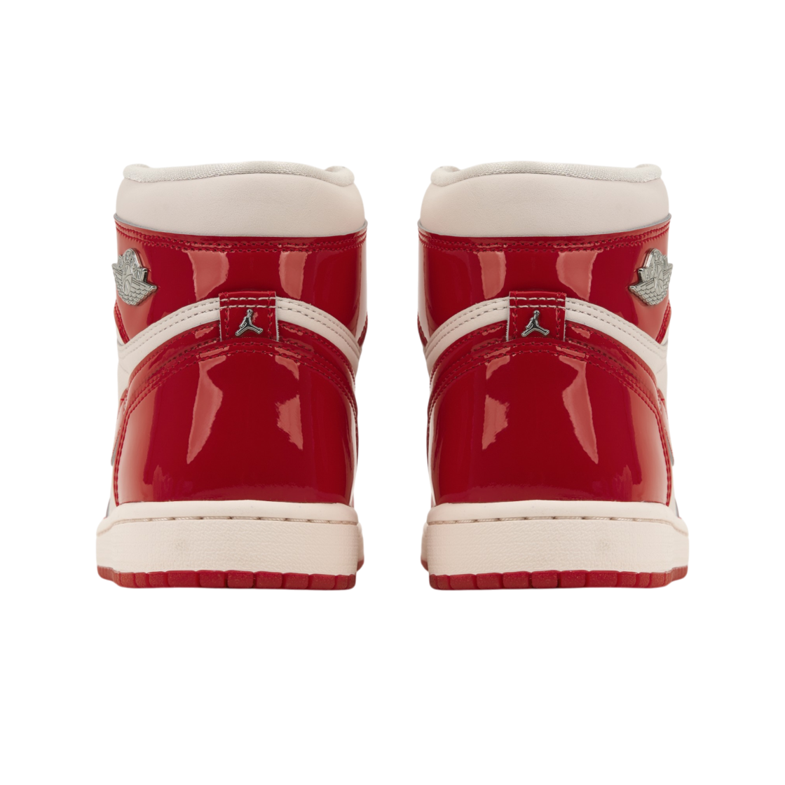 (W) 조던 1 레트로 하이 OG 유니버시티 레드 메탈릭 실버((W) Jordan 1 Retro High OG University Red Metallic Silver) - 6