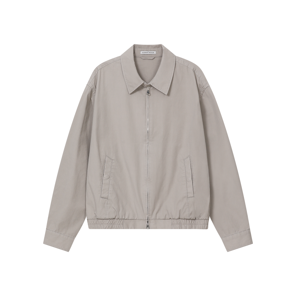 HM6LJU0111E1 Polyteru Human Index 90's Drizzler Jacket Ivory