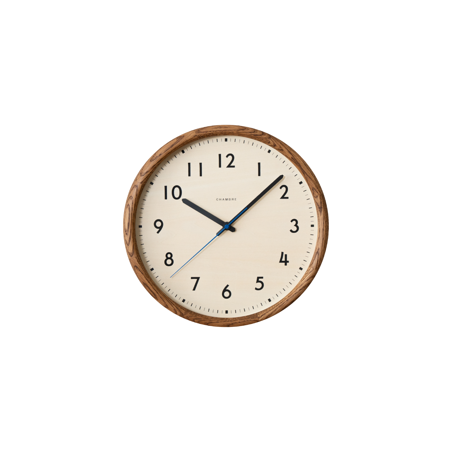 CH-085BR [3% 적립] MOROMORO CHAMBRE Ligno Clock brown