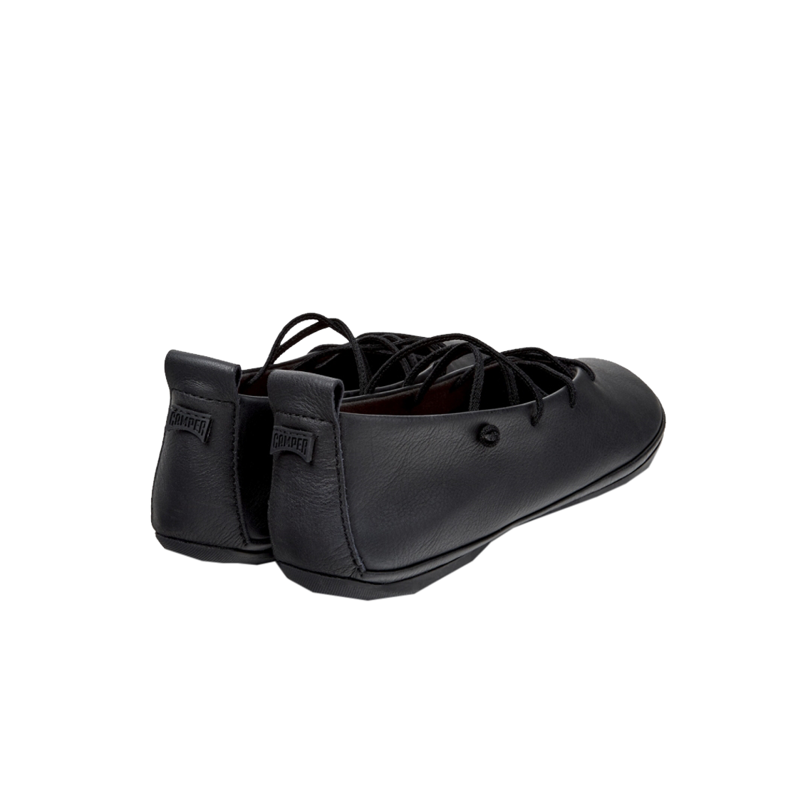 캠퍼 여성 라이트 니나 플랫슈즈 블랙(Camper Woman Right Nina Flat Black) - 4
