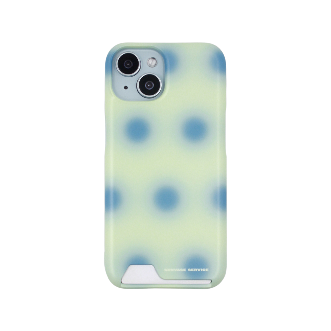 SV25005LMFMH sunvase service SUN DOT CASE_LIME (matte card hard) iPhone