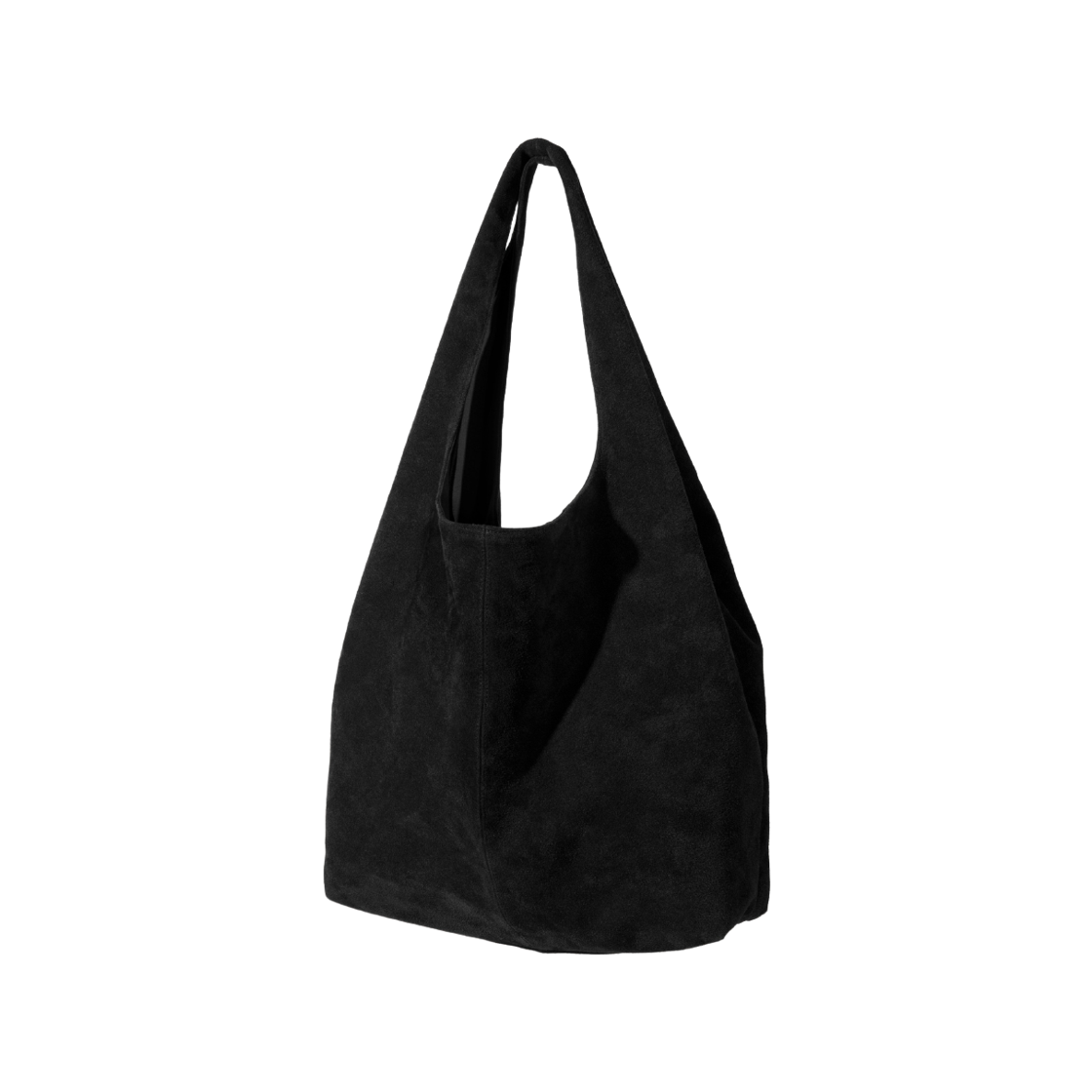 마지언타이틀 스웨이드 플로우백 블랙(MAZIUNTITLED Suede Flow Bag Black) - 1