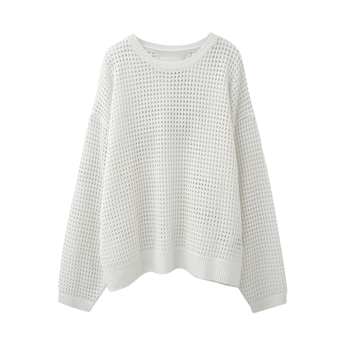 AD62KN01IV Avandress Reese Punching Loosefit Knit Ivory