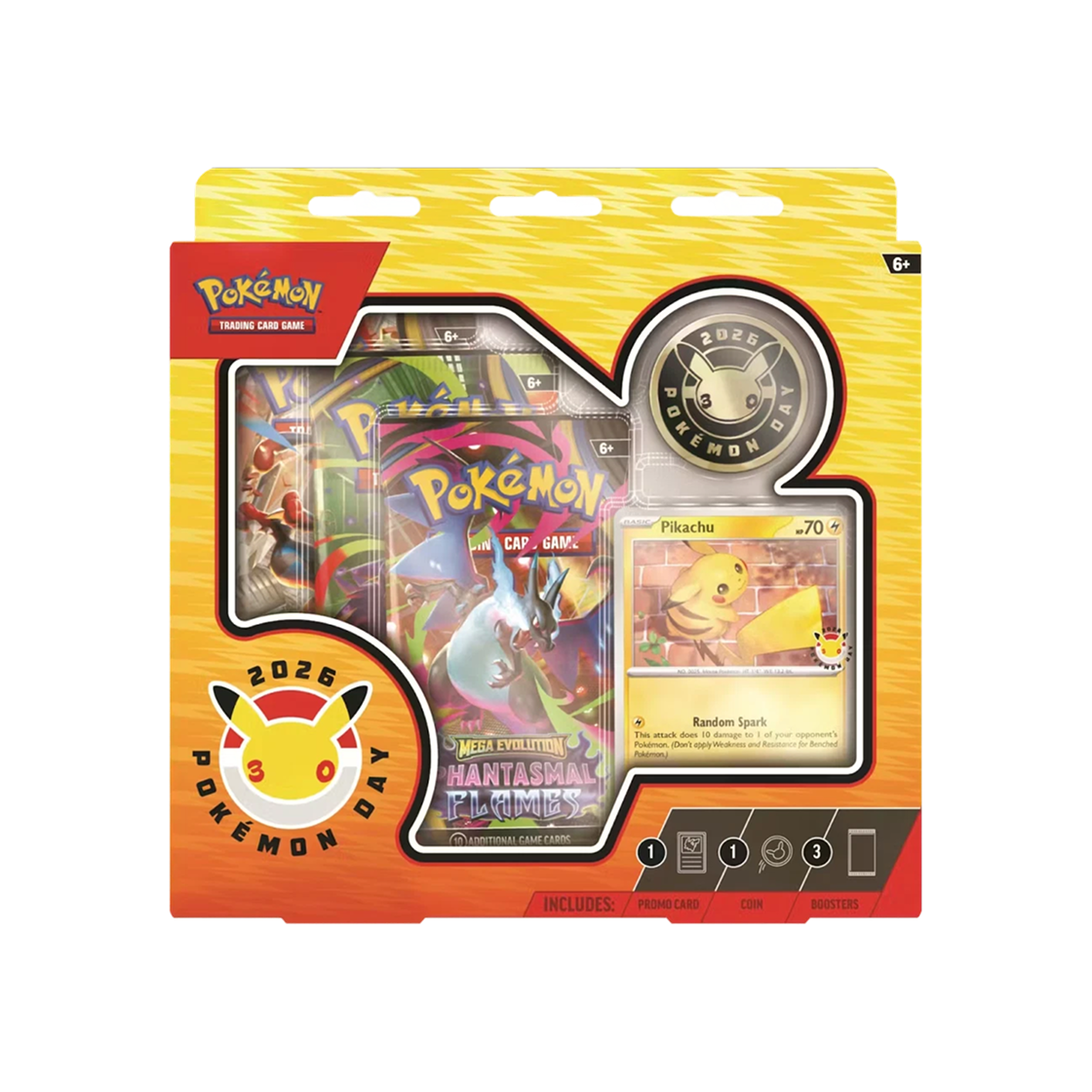 포켓몬 TCG 북미 30주년 기념 포켓몬 데이 2026 컬렉션 박스 (영문판)(Pokemon TCG 30th Anniversary Pokemon Day 2026 Collection Box (English Ver.))
