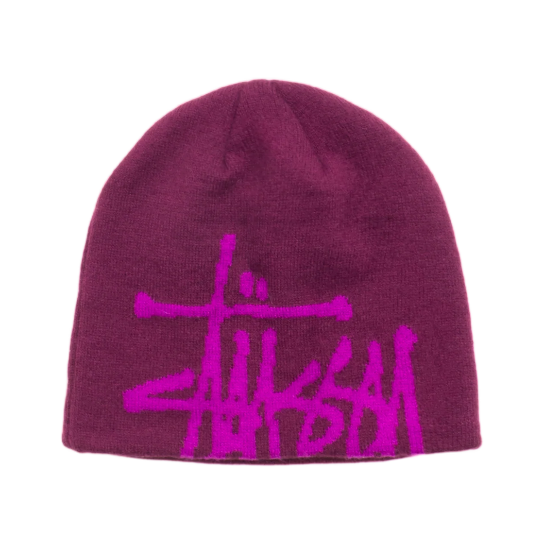 1321279 Stussy Brushed Out Basic Skullcap Plum