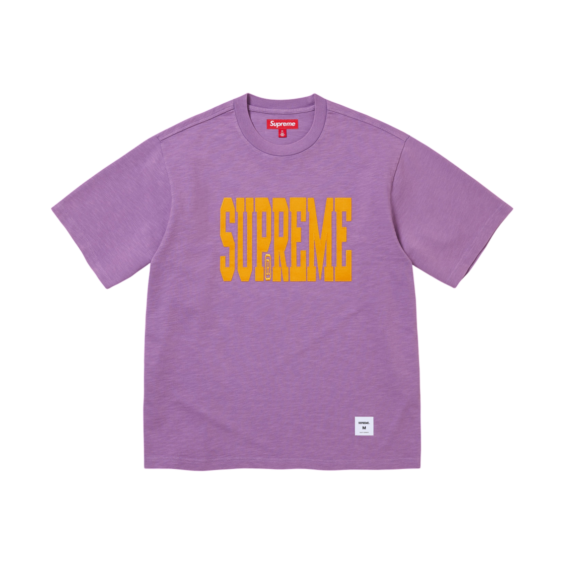 - Supreme Stretch Applique S/S Top Dusty Purple - 26FW