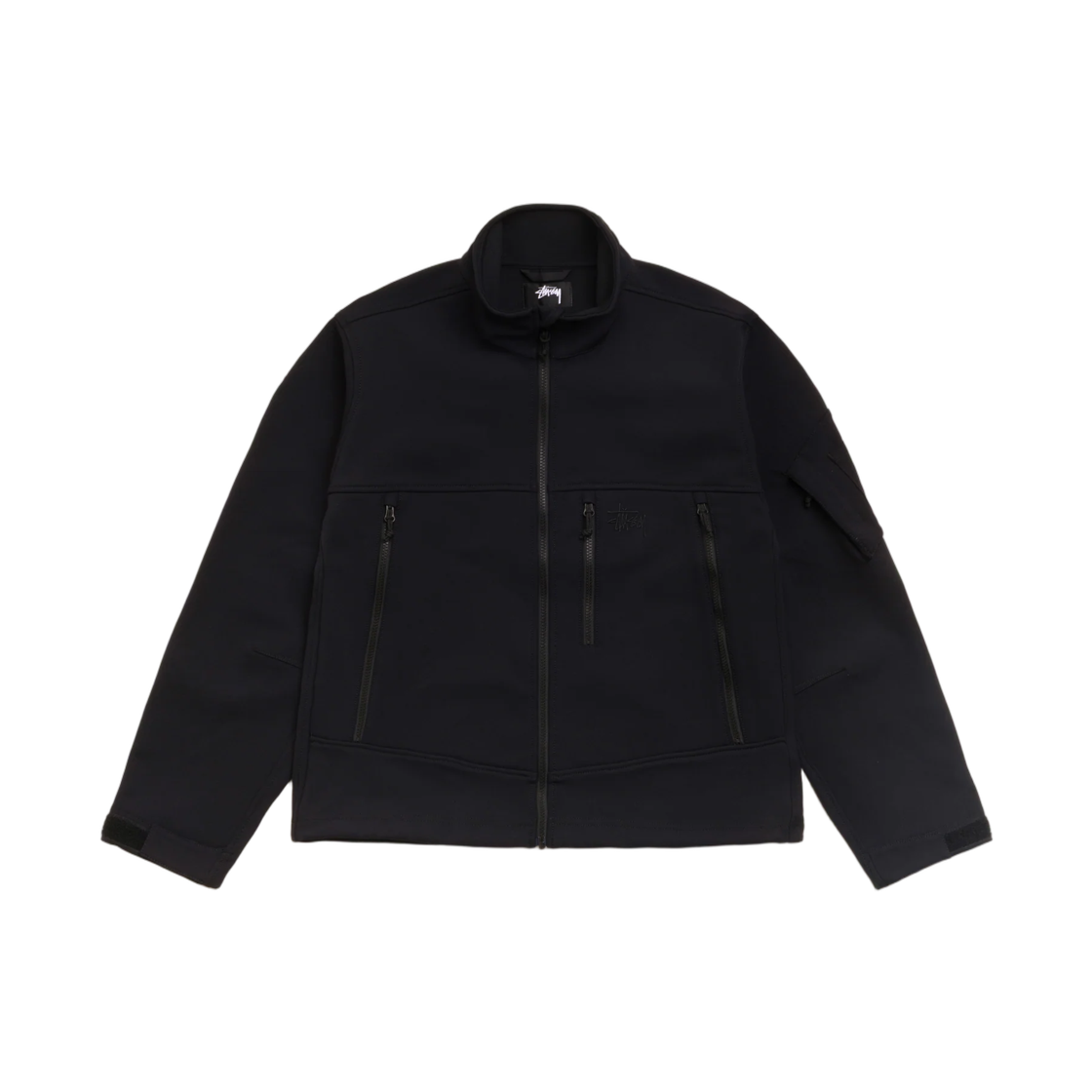 115908 Stussy Soft Shell Jacket Black