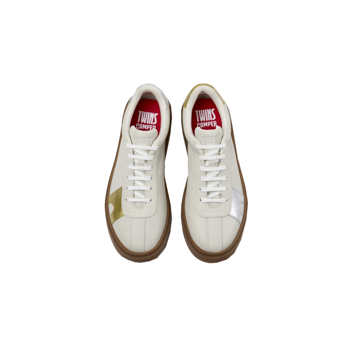 캠퍼 남성 러너 트웬티파이브 스니커즈 아이보리(Camper Man Runner Twentyfive Twins Sneakers Ivory) - 3