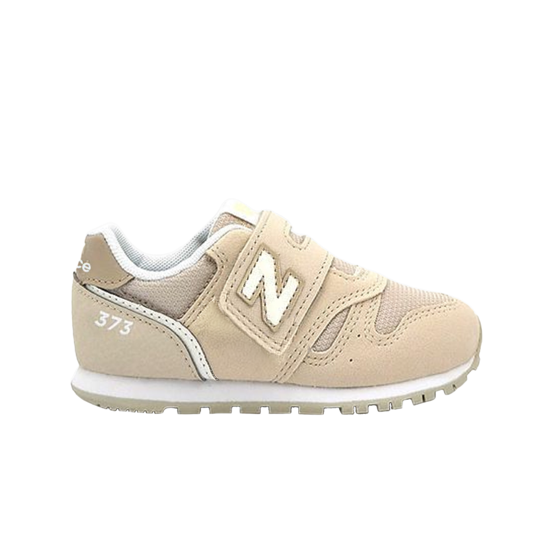 I3732SZ (Kids) New Balance 373 Hook and Loop Beige - W Wide