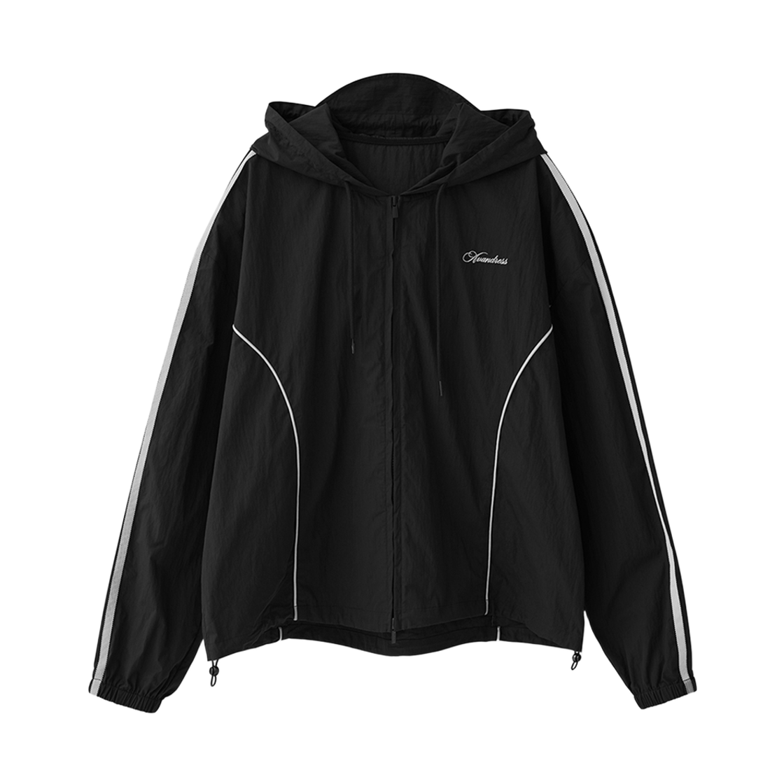 AV63JP01BK Avandress Noah CN Track Hoody Zip-up BLACK