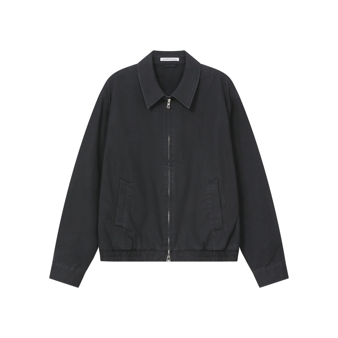 HM6LJU0111B0 Polyteru Human Index 90's Drizzler Jacket Black