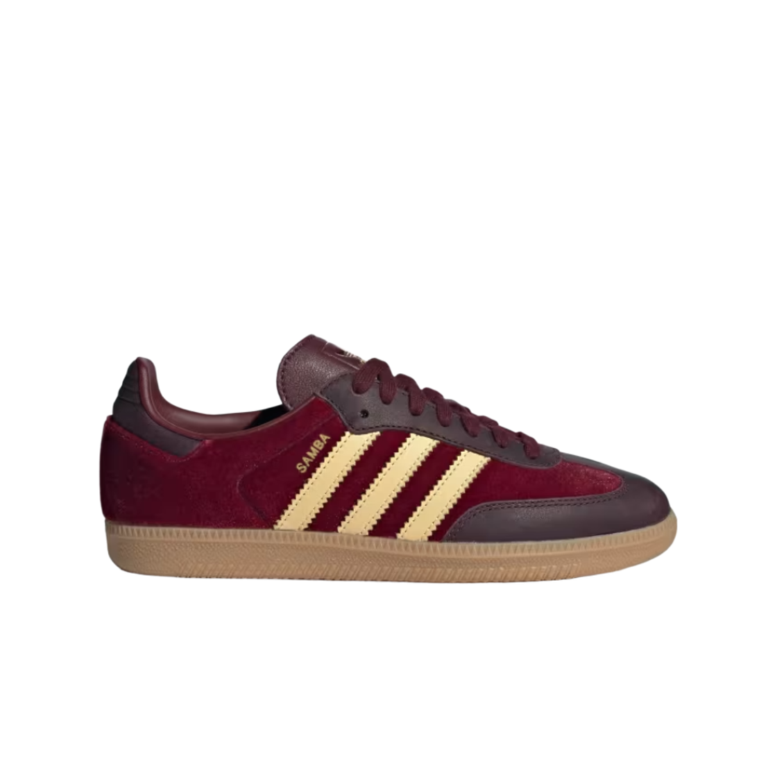JS1394 (W) Adidas Samba OG Shadow Red Maroon