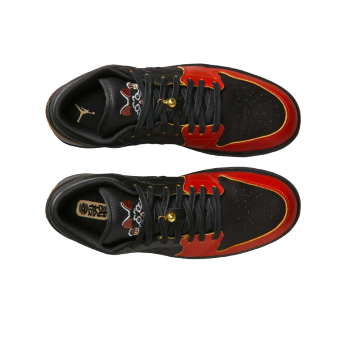조던 에어 1 로우 SE 럭키 캣 블랙 드래곤 레드(Jordan Air 1 Low SE Lucky Cat Black Dragon Red) - 2