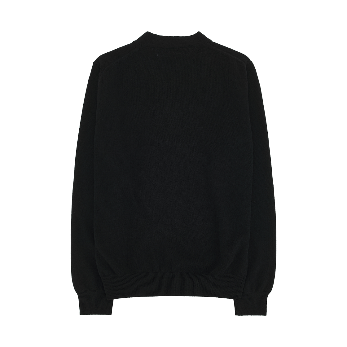 플레이 꼼데가르송 레드 하트 니트 가디건 블랙(Play Comme des Garcons Knit Red Heart Cardigan Black) - 2