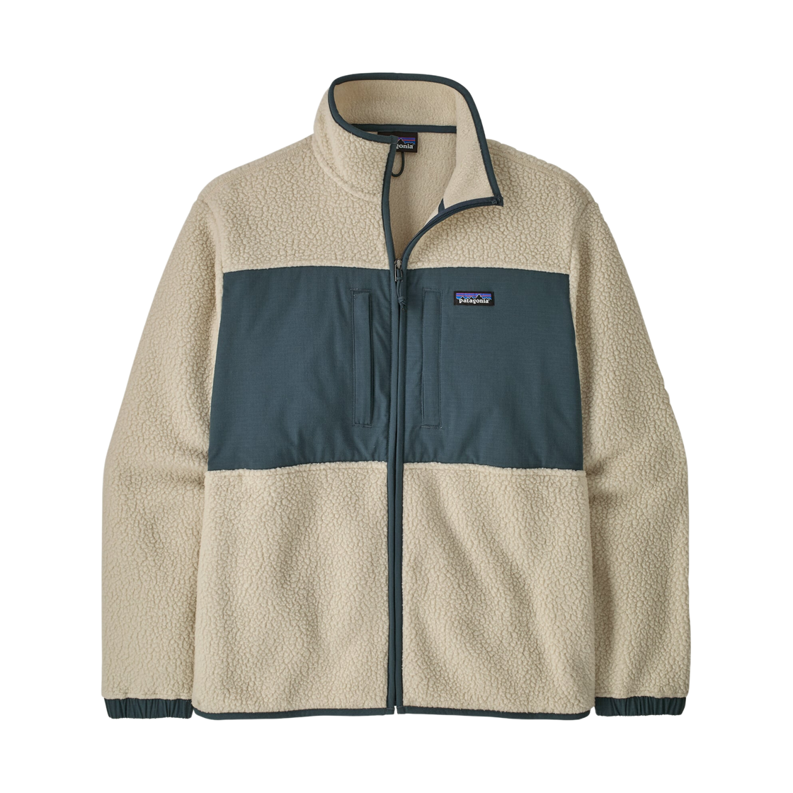22780 Patagonia Retro Pile Fleece Patch Jacket Pelican