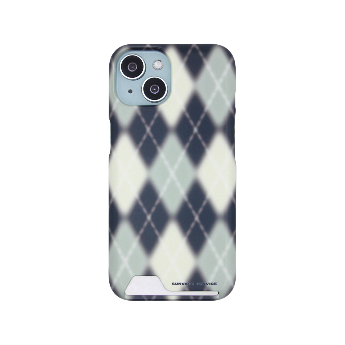 SV25008NVFMH sunvase service ARGYLE BLUR CASE_NAVY (matte card hard) Galaxy