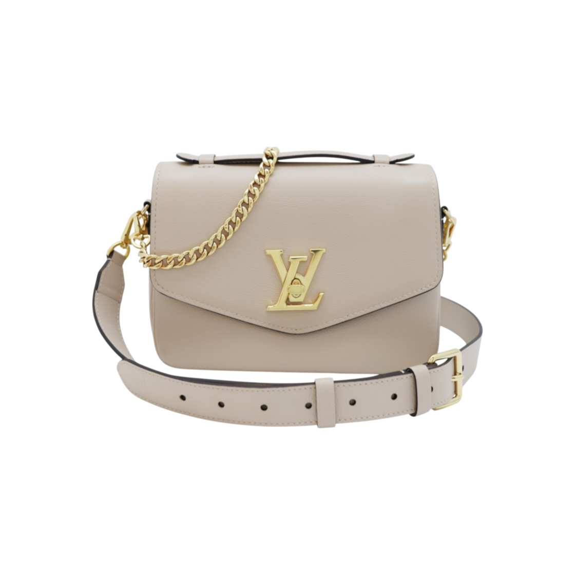 ITNO648UF5IK Louis Vuitton Oxford Lock Me Grained Leather