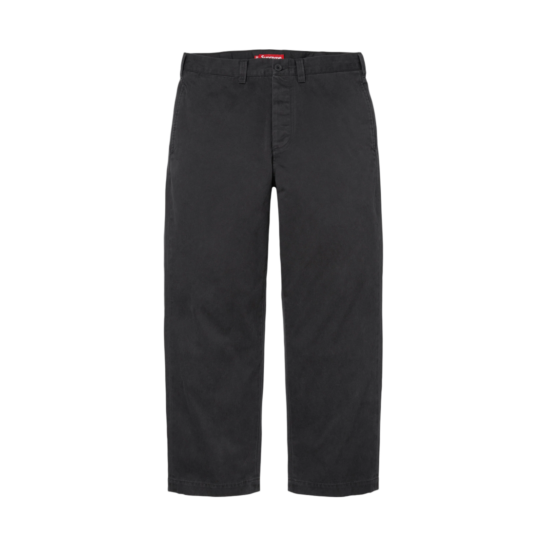 - Supreme Chino Pant Black - 26FW