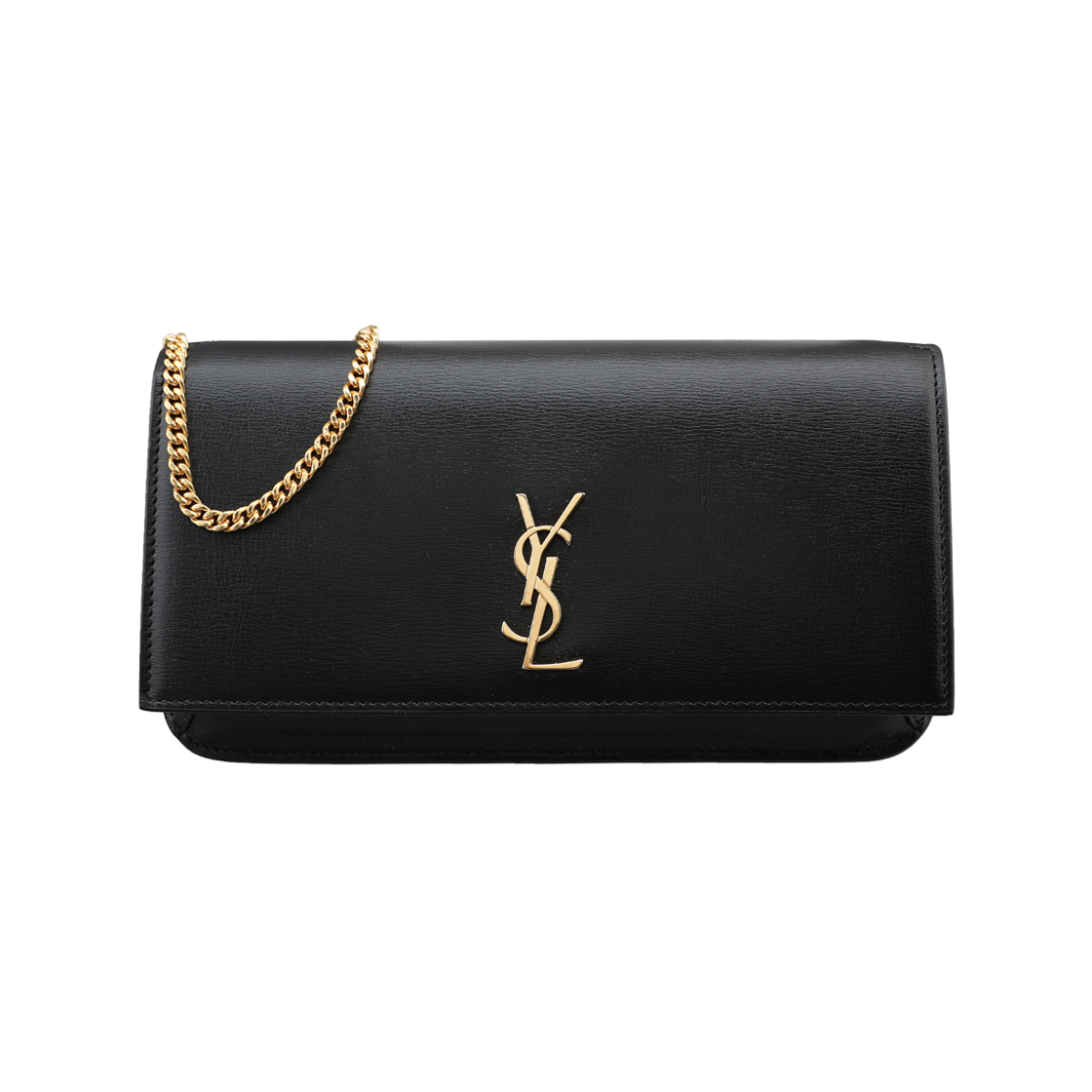820175 0U40J 1000 [25% 쿠폰] Saint Laurent Cassandre Phone Case Black
