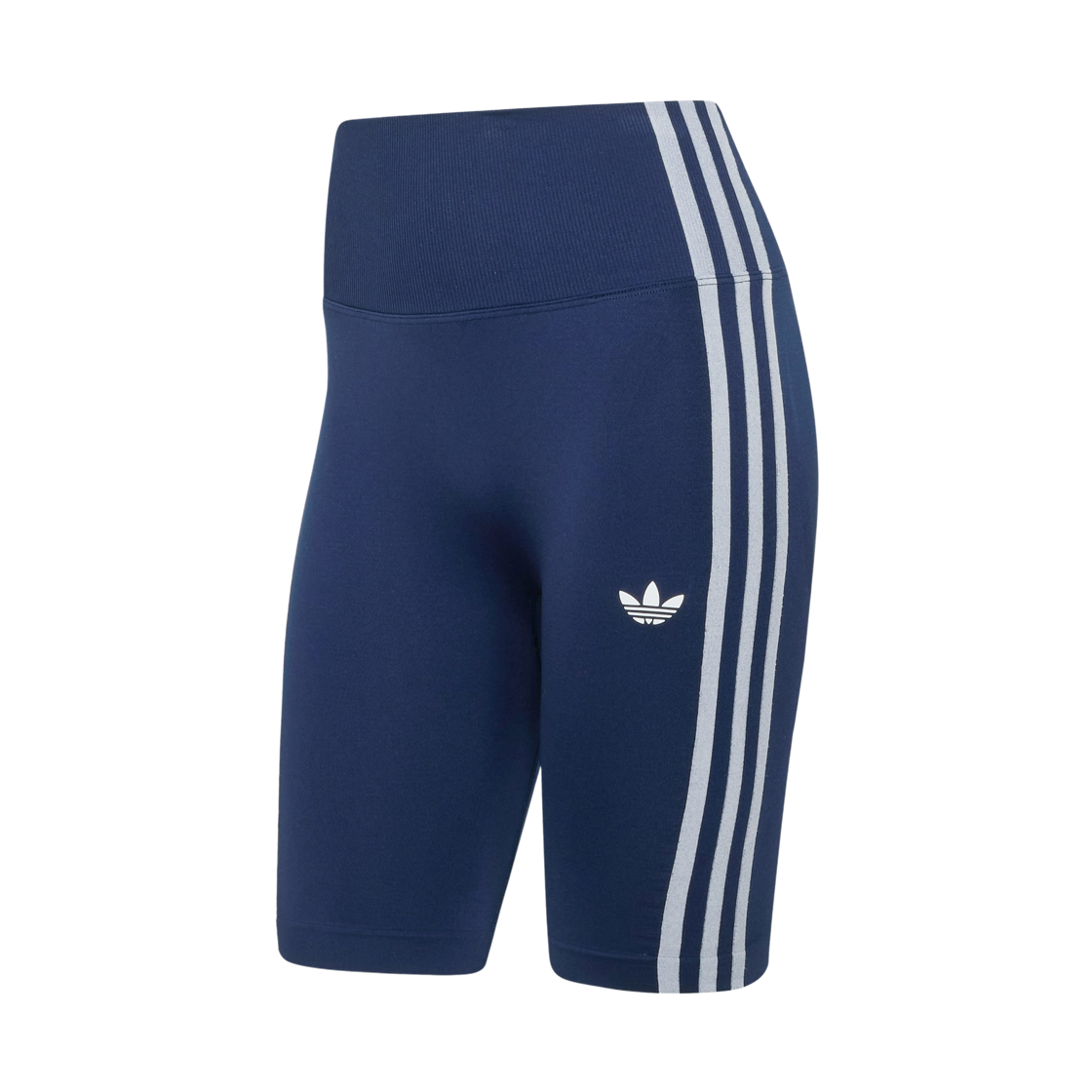 KZ2234 (W) Adidas Essential 3-Stripes Seamless 5 Inch Shorts Night Indigo - KR Sizing