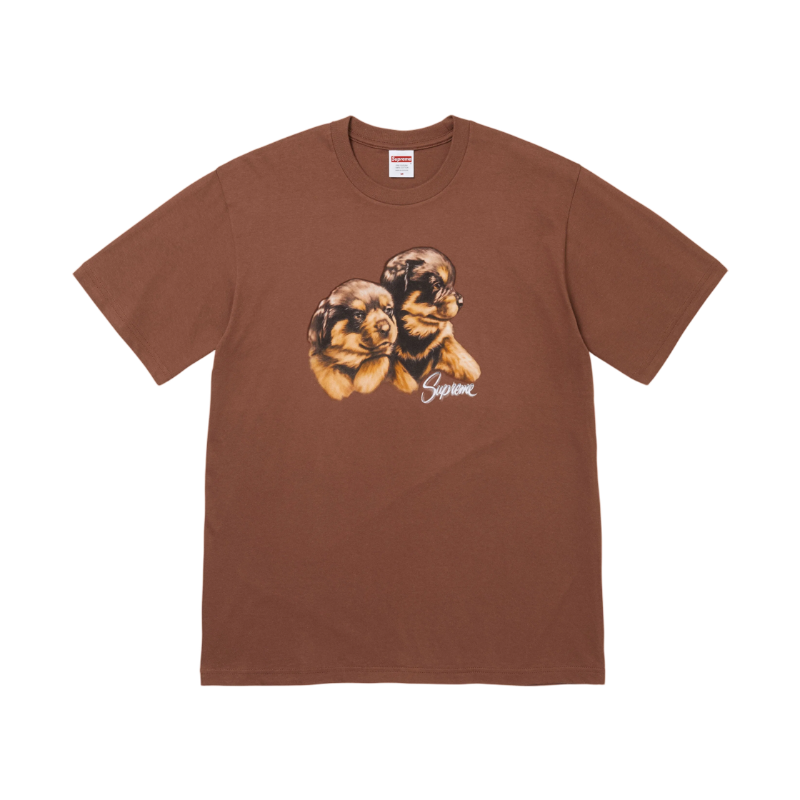 - Supreme Puppies T-Shirt Brown - 26FW
