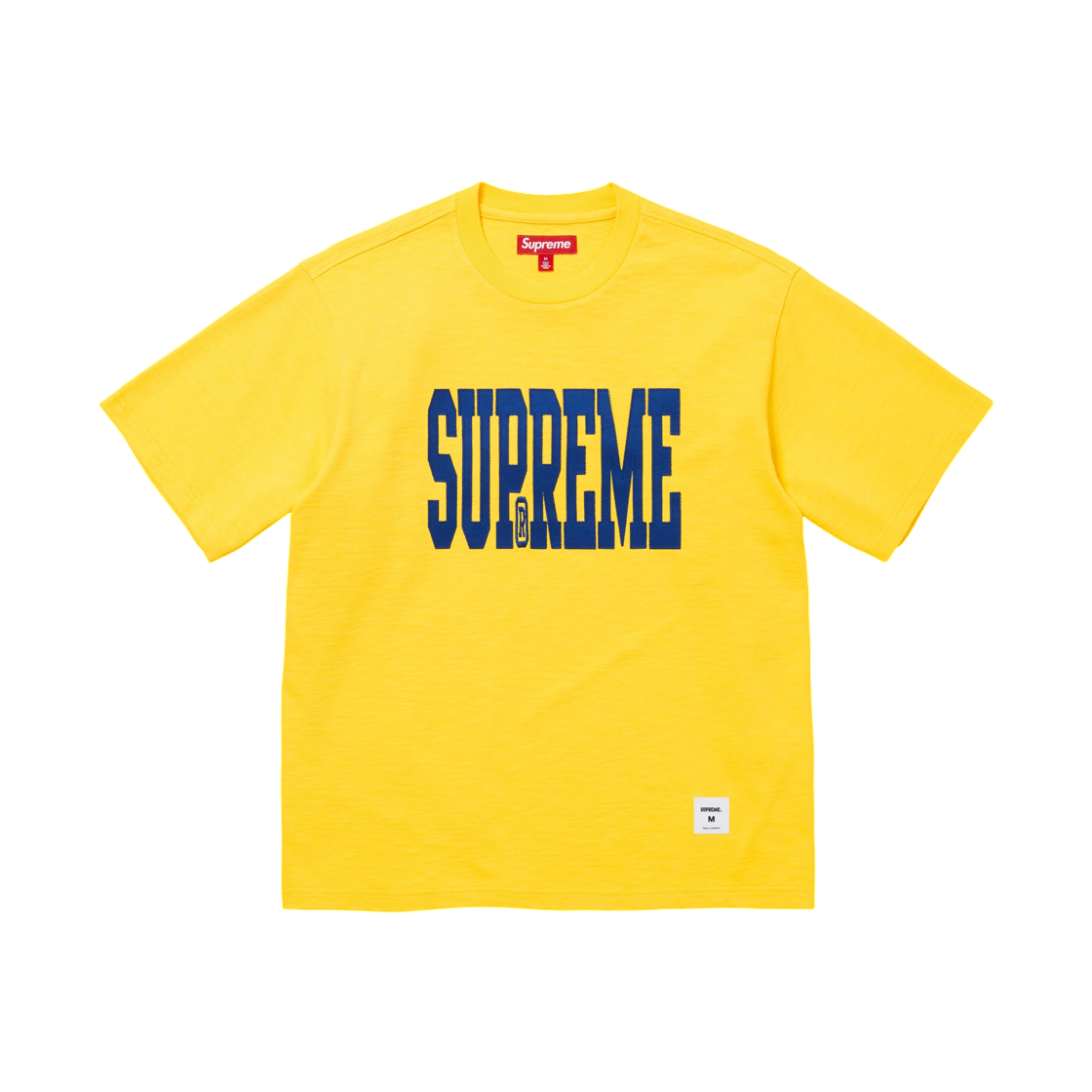 - Supreme Stretch Applique S/S Top Yellow - 26FW