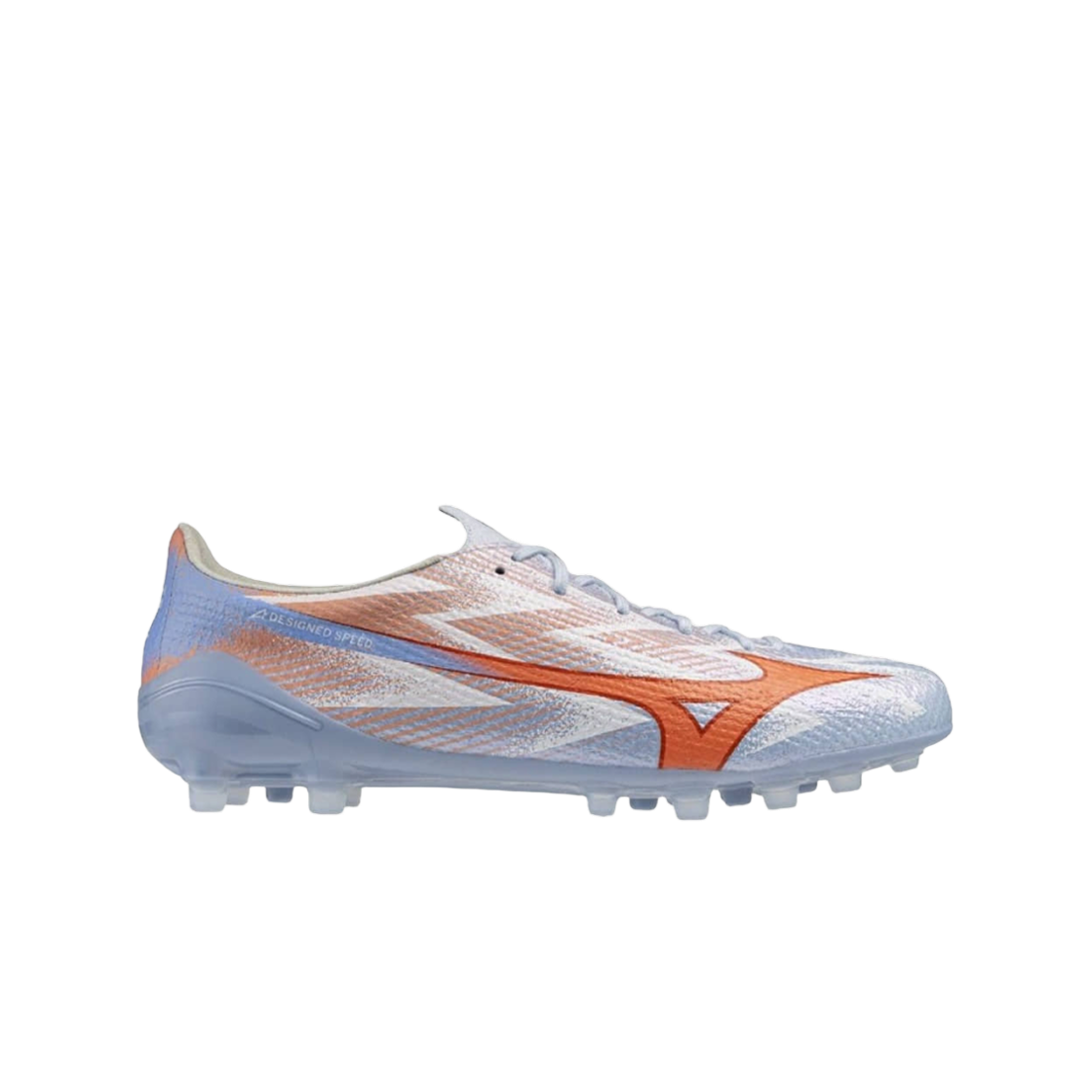 P1GA266322 Mizuno Alpha III Elite AG Blue Pinch Orange