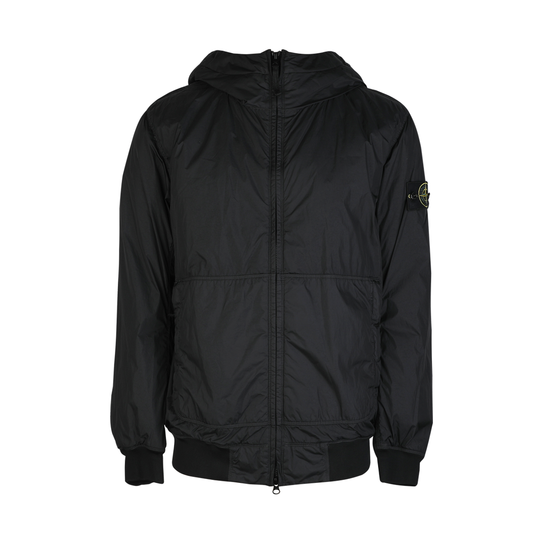 4100013 S0A23 V0029 [25% 쿠폰] Stone Island 4100013 Crinkle Reps NY Recycled Nylon Padded Jacket with Anti-Drop and Wind Resistance Black - 25FW