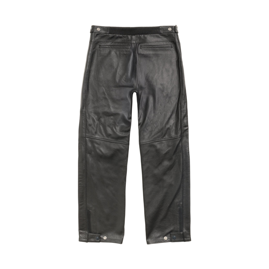 스투시 레더 모토 팬츠 블랙(Stussy Leather Moto Pants Black) - 2