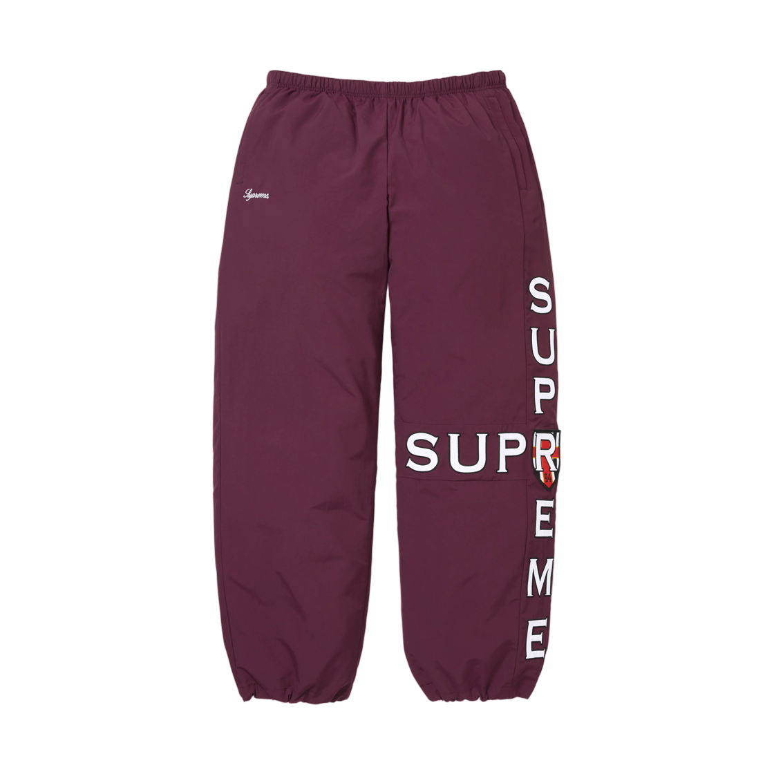 - Supreme Cross Track Pant Plum - 26FW