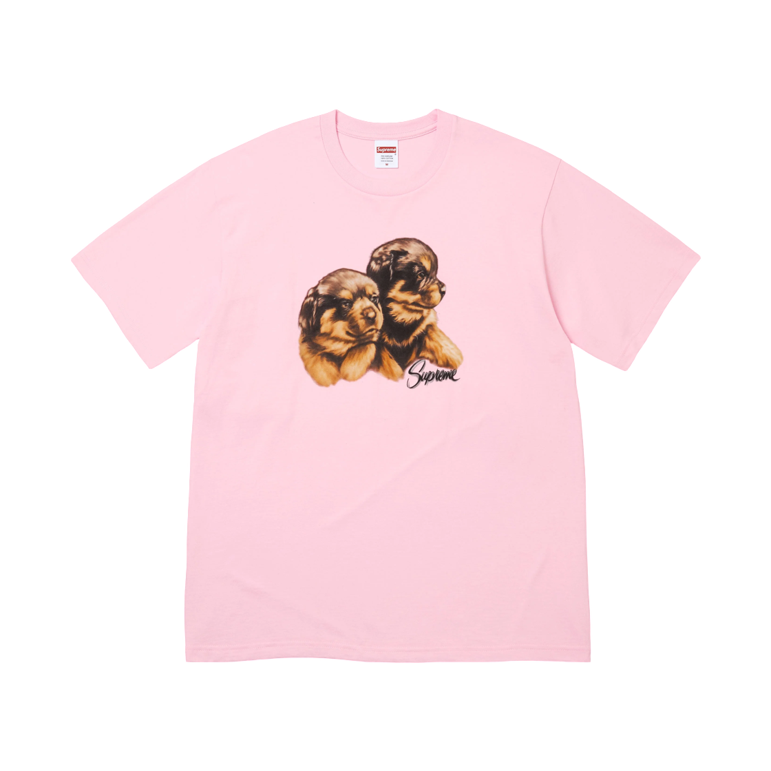 - Supreme Puppies T-Shirt Light Pink - 26FW