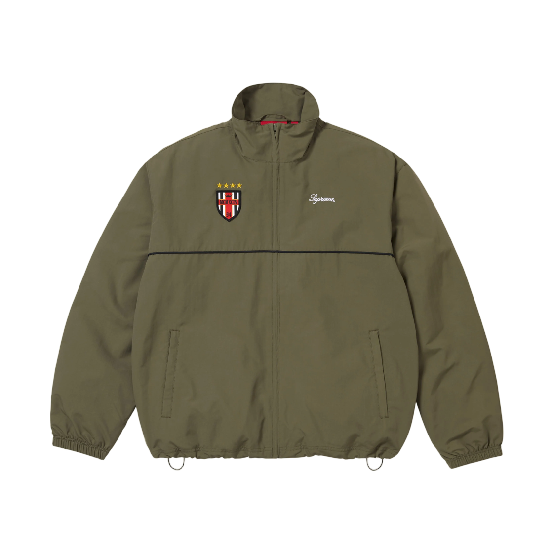 - Supreme Cross Track Jacket Olive - 26FW