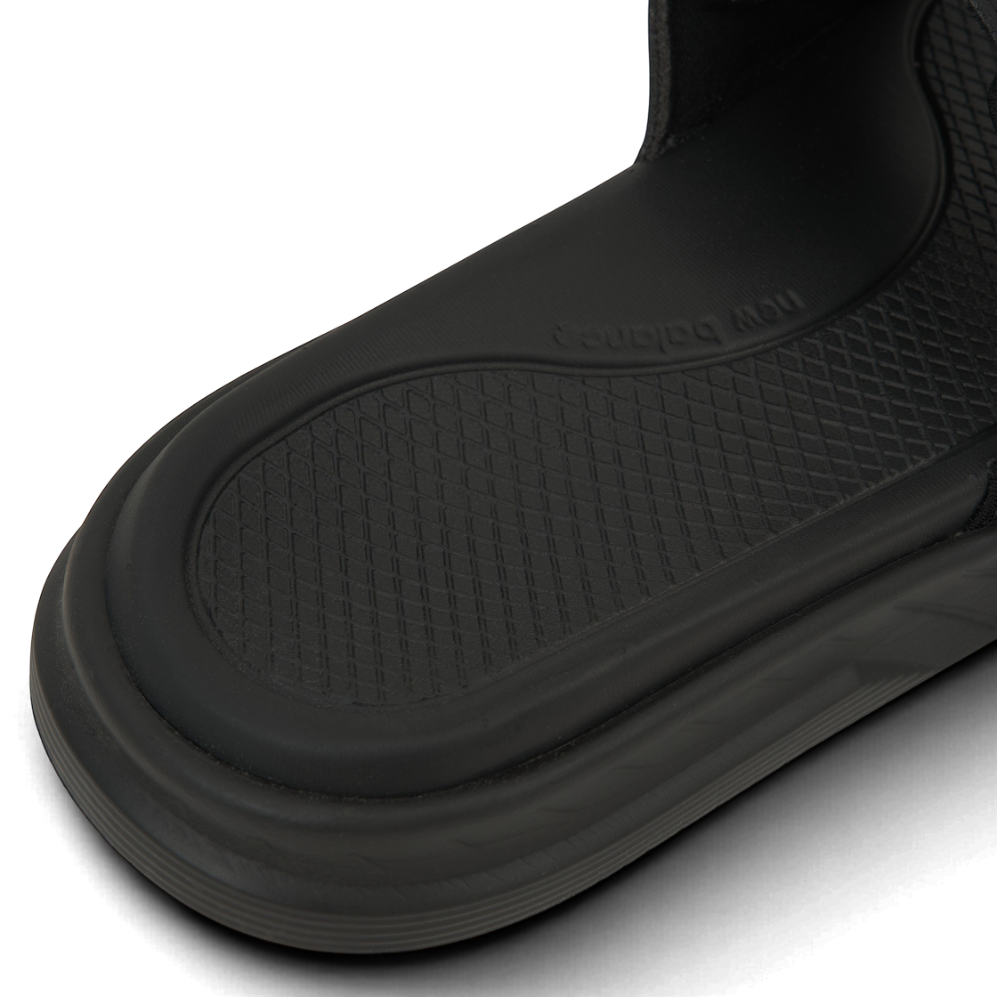 뉴발란스 쿠셔닝 슬라이드 블랙(New Balance Cushioning Slide Black) - 8