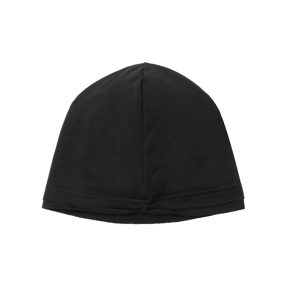 폴리테루 휴먼인덱스 레이어드 저지 비니 블랙(Polyteru Human Index Layered Jersey Beanie Black) - 2