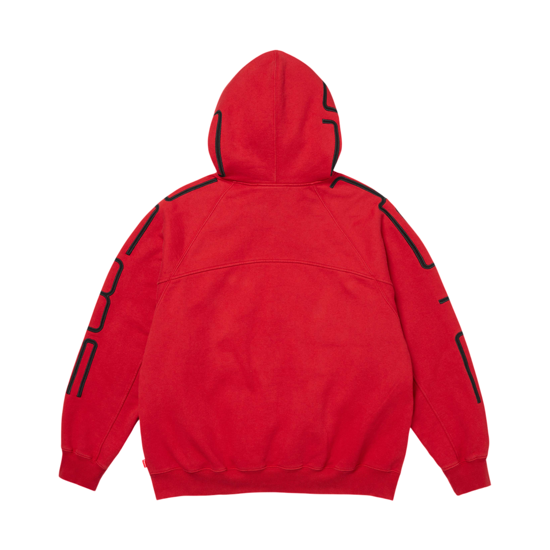 슈프림 커넥트 집업 후드 스웨트셔츠 레드 - 26FW(Supreme Connect Zip Up Hooded Sweatshirt Red - 26FW) - 3