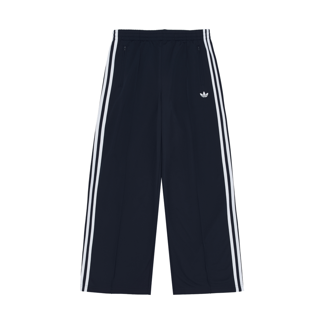 (W) 아디다스 오리지널스 파이어버드 루즈 트랙 팬츠 나이트 인디고 화이트 - KR 사이즈((W) Adidas Originals Firebird Loose Track Pants Night Indigo White - KR Sizing) - 1
