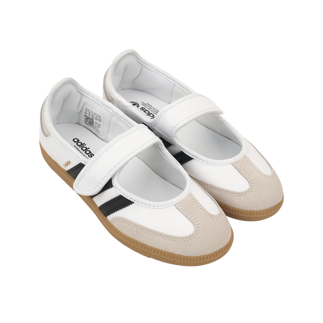 (W) 아디다스 삼바 제인 클라우드 화이트 알루미나((W) Adidas Samba Jane Cloud White Alumina) - 4