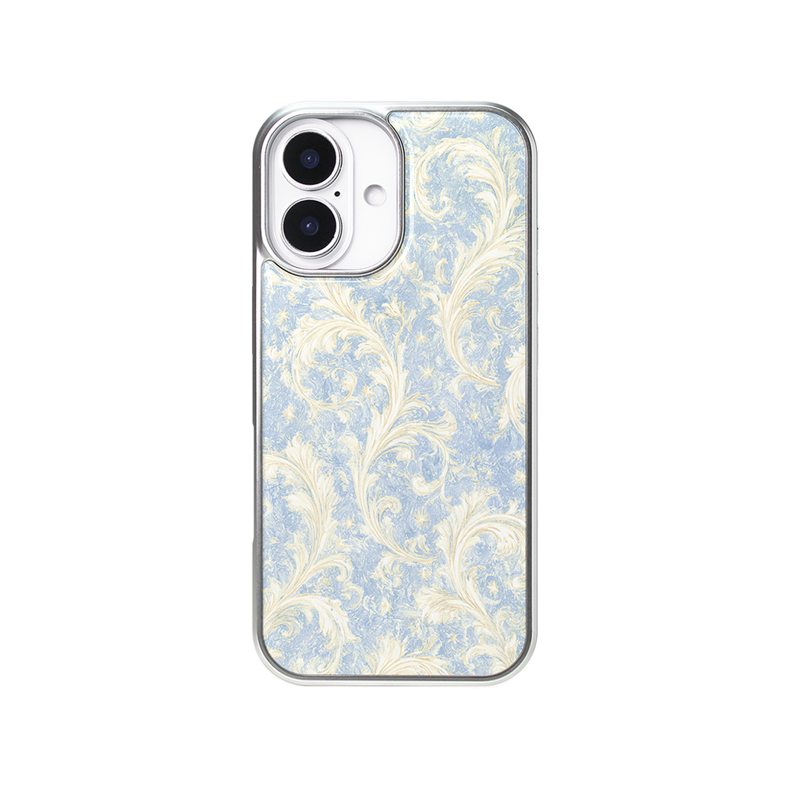 목가 페어리 드로잉 아이폰 실버 에폭시 케이스(Mockga iphone Fairy Drowing Silver Epoxy Case) - 1