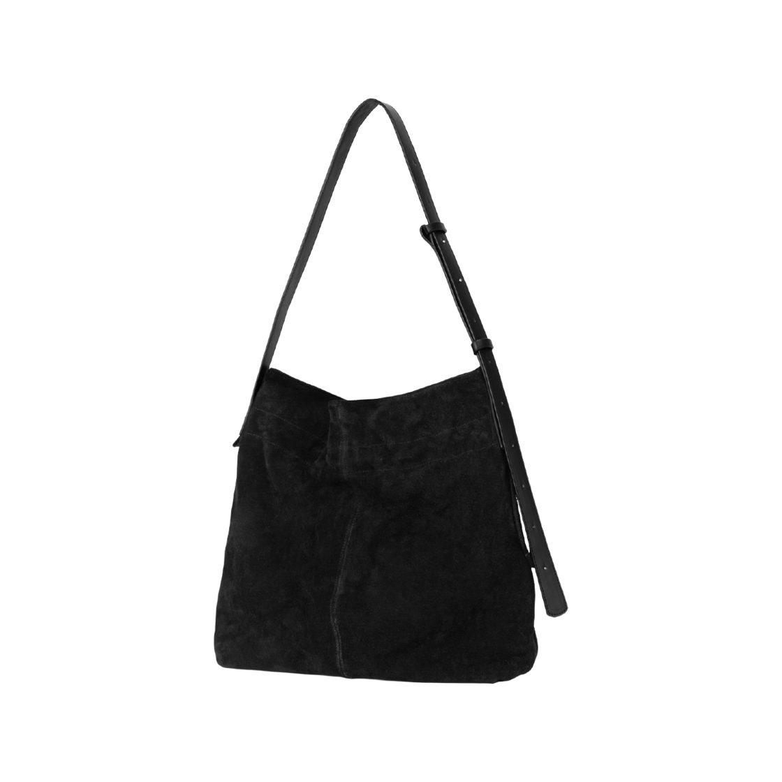 마지언타이틀 스웨이드 누크백 블랙(MAZIUNTITLED Suede Nook Bag Black) - 1
