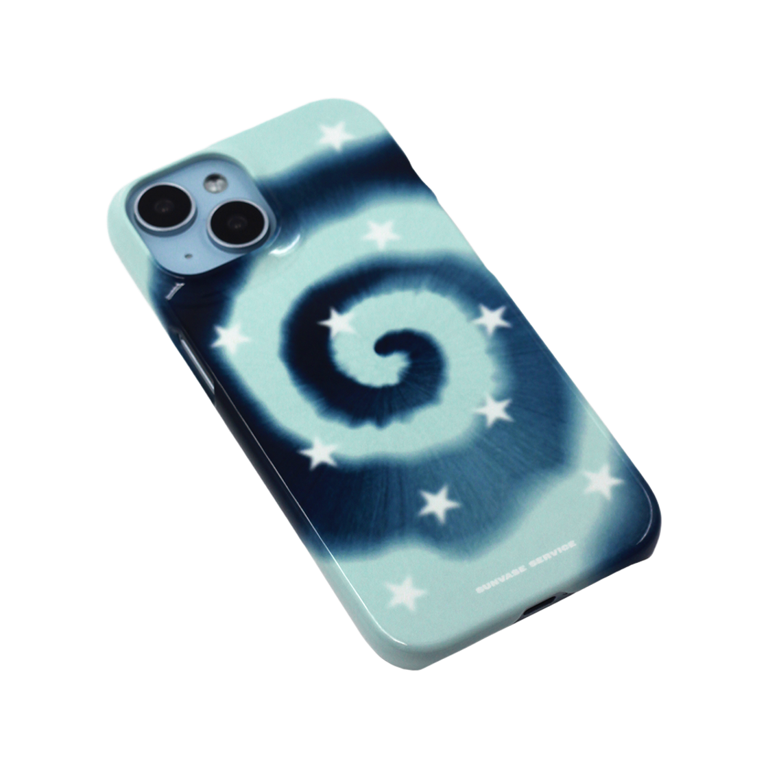 선베이스서비스 힙노틱 스타 케이스 틸 블루 (유광 하드) 아이폰(sunvase service HYPNOTIC STAR CASE_TEAL BLUE (glossy hard) iPhone) - 2