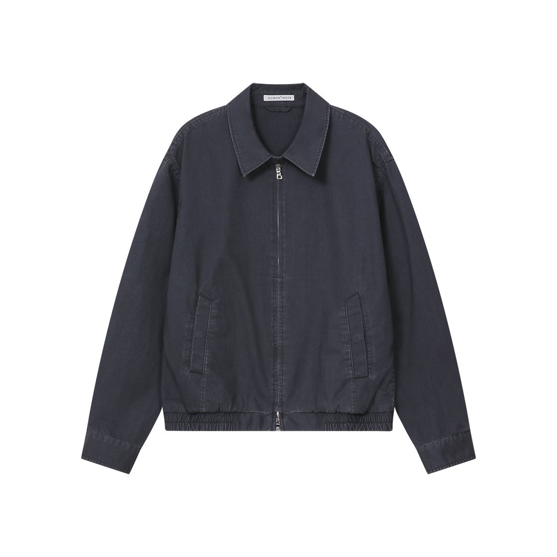 HM6LJU0111SG Polyteru Human Index 90's Drizzler Jacket Dusty Blue