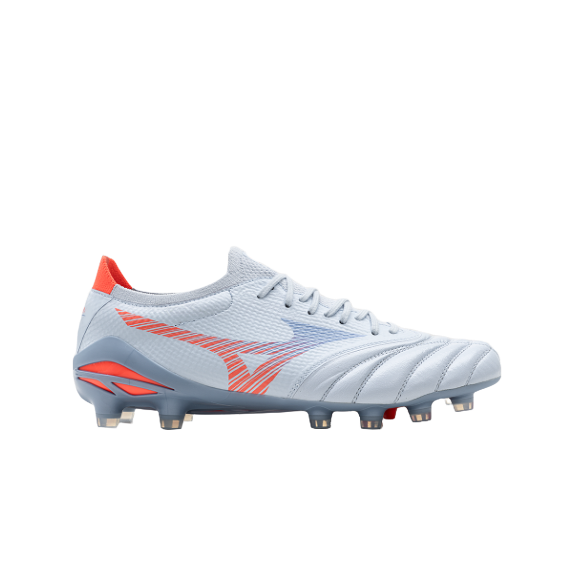 P1GA269422 Mizuno Morelia Neo V Beta Pro MD Blue Pinch Orange