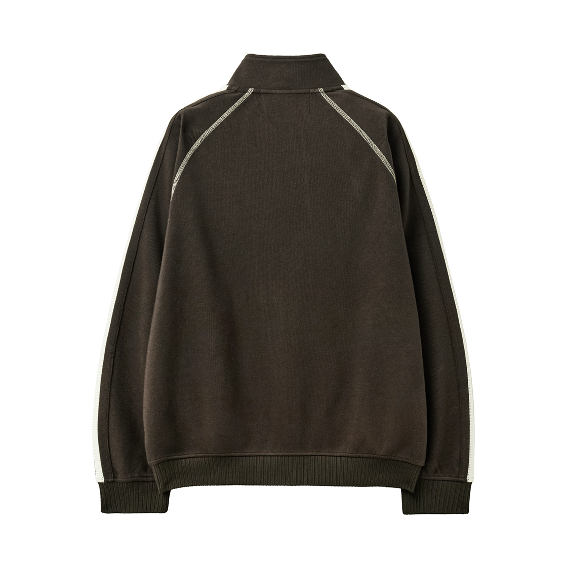 세터 로턴 스티치 트랙 집업 자켓 브라운(SATUR Lawton Stitch Track Zip-up Jacket Brown) - 2
